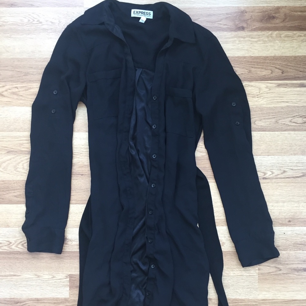 Express The Portofino Shirt Dress